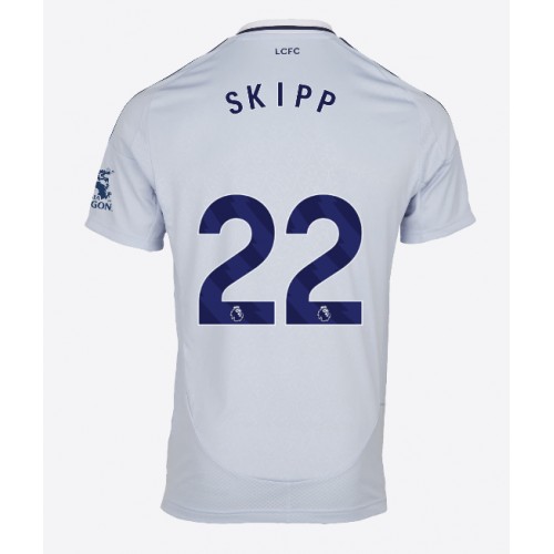 Fotballdrakt Herre Leicester City Oliver Skipp #22 Tredjedrakt 2024-25 Kortermet